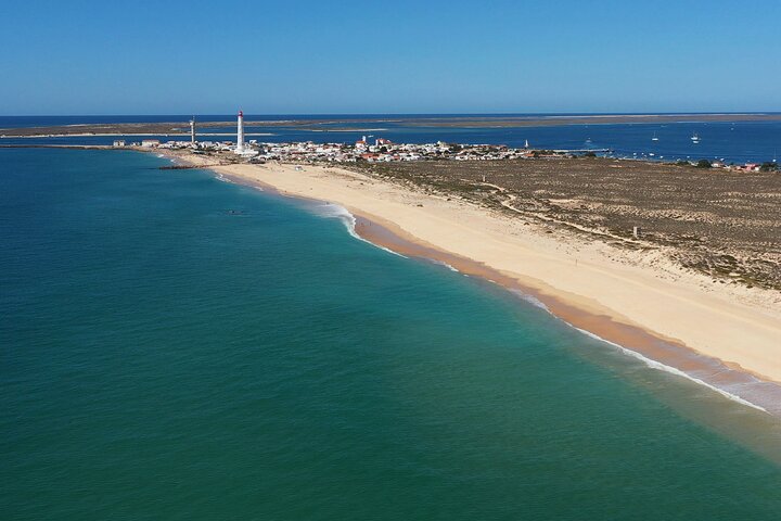 Ria Formosa - Passeio de barco pelas 3 Ilhas: Armona | Ilha da Culatra | Farol