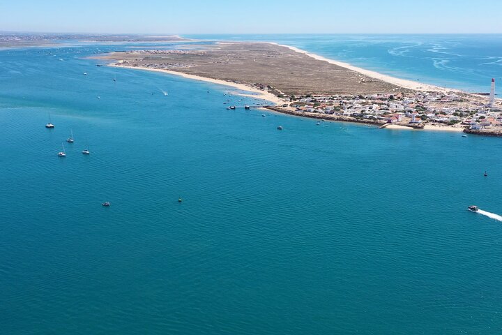 Ria Formosa - Passeio de barco pelas 3 Ilhas: Armona | Ilha da Culatra | Farol
