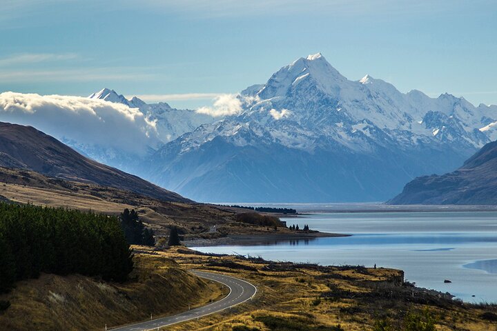 Aoraki Mount Cook National Park Grupptur från Queenstown