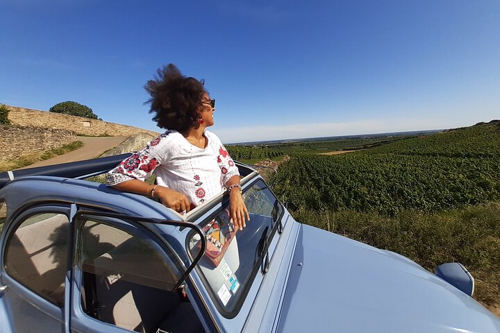 3-timmars guidad tur på Burgundy Wine Route i en 2CV
