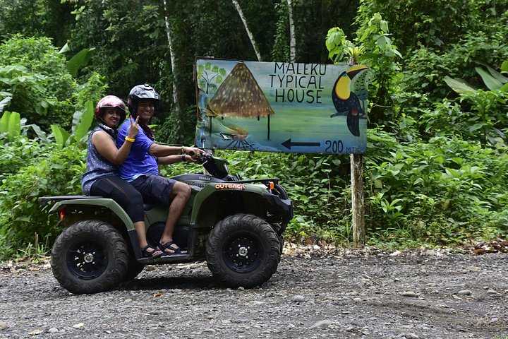 Tour Guiado en ATV por la Jungla y la Tribu Maleku