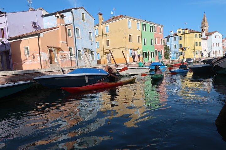 Tour privado en kayak en la laguna veneciana