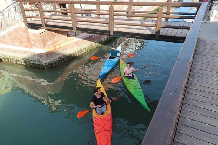 Tour privado en kayak en la laguna veneciana