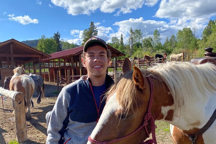 Passeggiate a cavallo con vista sul Grand Teton a Jackson Hole