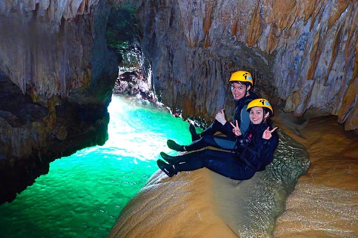 Okinawa Miyako Ganztages-SUP-Kürbishöhle und Kanuabenteuer