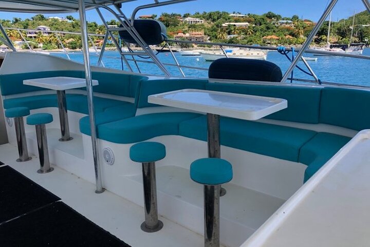 Mergulhe com snorkel e nade com tartarugas. Excursão semi-privada para Buck Island e Honeymoon Beach