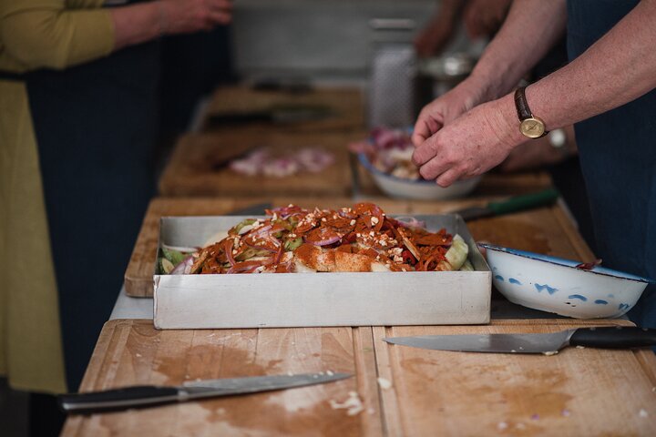 Traditionell grekisk matlagningskurs och ekologisk lunch på Poros