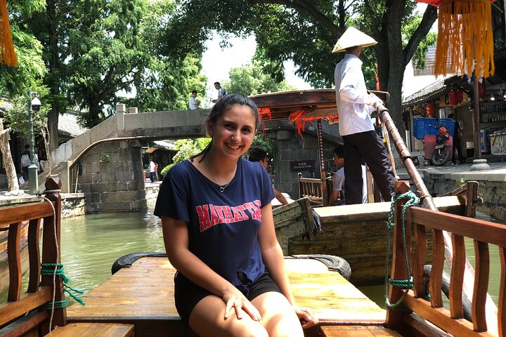 Shanghai Private Tour: Zhujiajiao Wasserstadt und Bootsfahrt