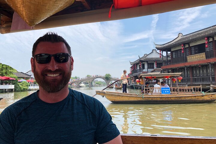 Shanghai Private Tour: Zhujiajiao Wasserstadt und Bootsfahrt