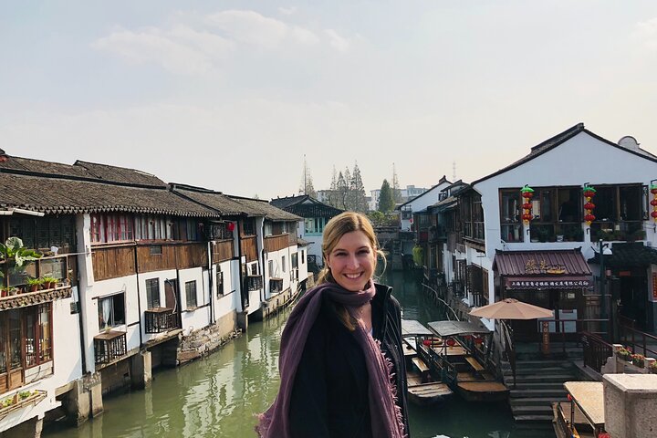 Shanghai Private Tour: Zhujiajiao Wasserstadt und Bootsfahrt