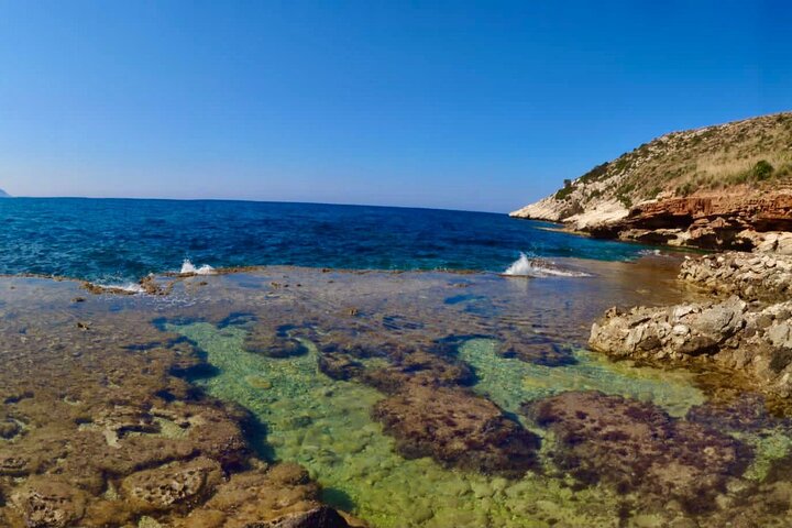 Excursión en barco de día completo de San Vito Lo Capo a Castellammare del Golfo