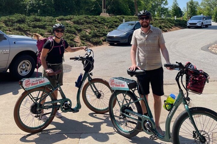 Guidet e-cykeltur i Greenville South Carolina med brunch