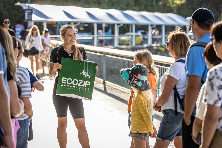Waiheke Island: Zipline og skogvandring