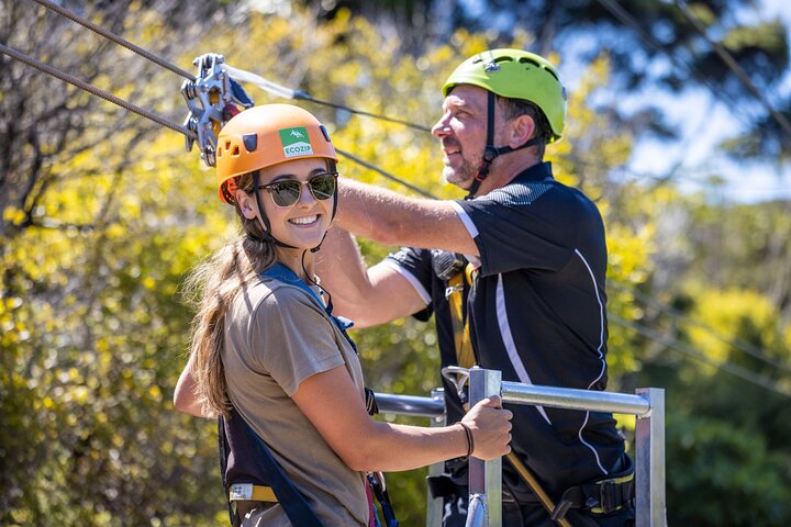 Waiheke Island: Zipline og skogvandring