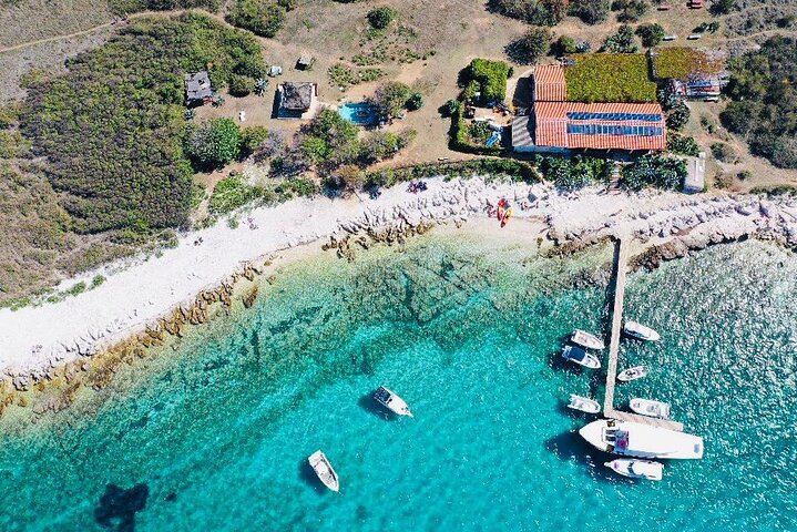 Medulin-Kamenjak Gita in barca di 5 ore Bevande ALL-INCLUSIVE su Sandra Boat