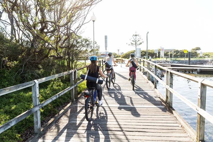 Självguidad e-cykeltur Ostron, öl och kustled