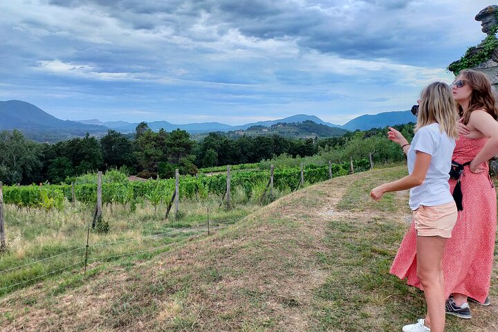 Privé wijntour door de magische heuvels van Lucca met een sommelier.