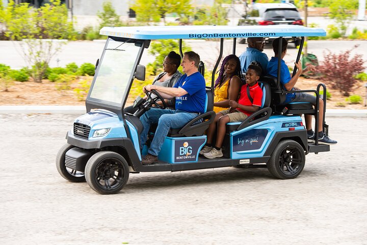 Tour in golf cart condiviso di Bentonville, Arkansas