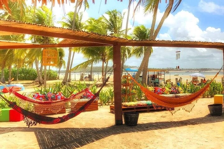 Carneiros strandtur med katamaran (Bora Bora)