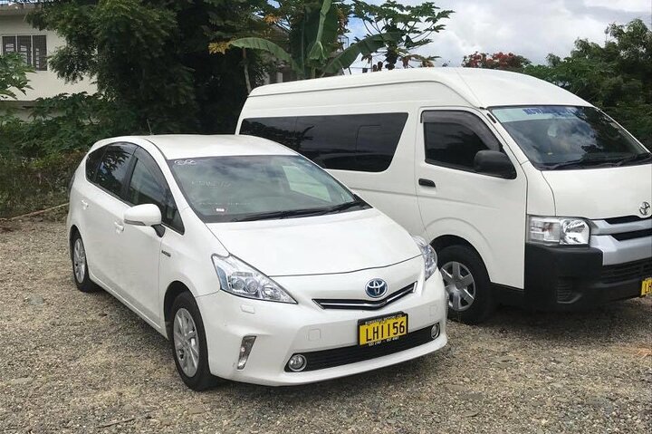 Rundtur Nadi flyplass til Shangri La Fijian Resort Yanuca Island