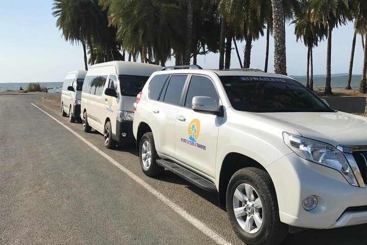 Rundtur Nadi flyplass til Shangri La Fijian Resort Yanuca Island