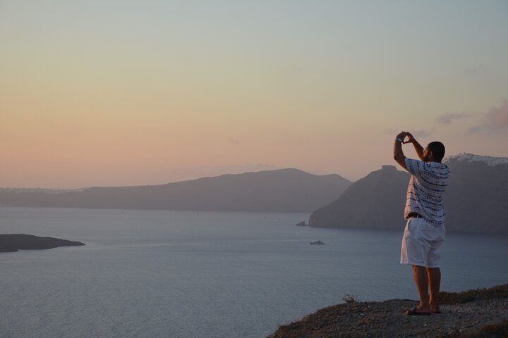Santorini Highlights Tour per piccoli gruppi con opzione di degustazione di vini