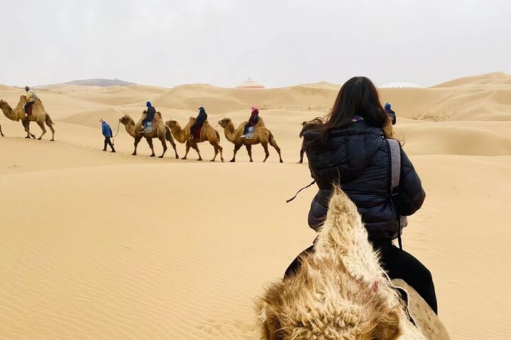Excursão privada de um dia ao deserto de Xiangshawan saindo de Hohhot