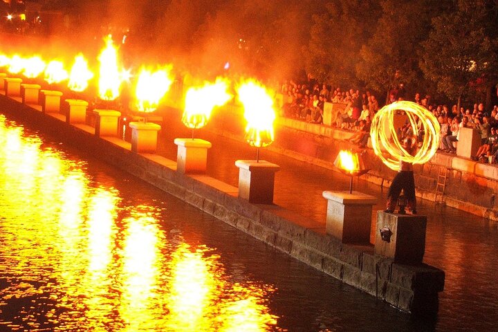 Providence WaterFire Boat Rides (Full Lightings)