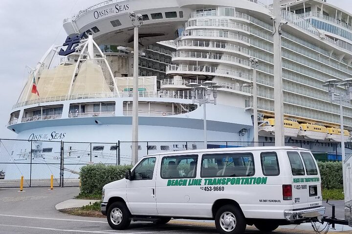 Aeropuerto MCO / hoteles hacia y desde Puerto Cañaveral / Cocoa Beach (One Way Private)