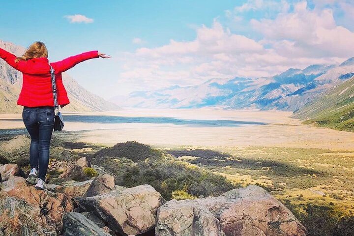 Excursion d'une journée au Mt Cook & Tekapo au départ de Christchurch (déjeuner inclus)