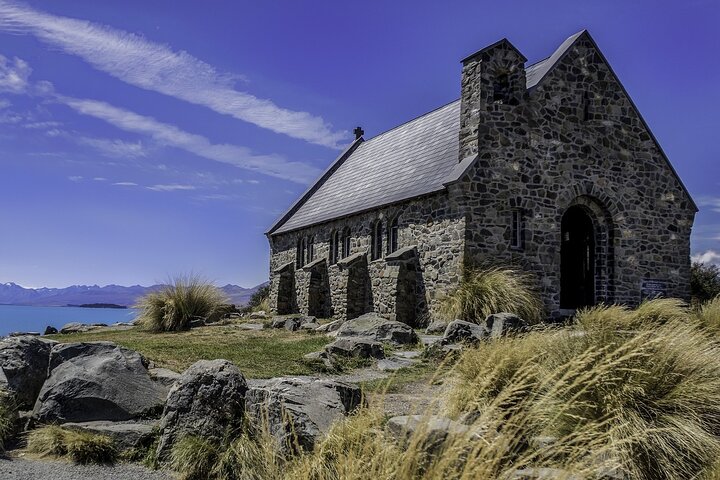 Excursão só de ida de Christchurch a Queenstown via Mt Cook e Lago Tekapo