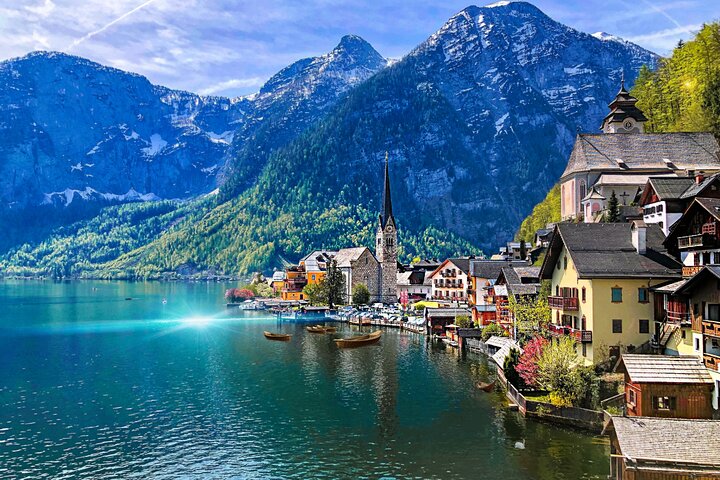 Selbstgeführte private Tour durch Hallstatt. Beste Fotopunkte, Panoramablicke, Cafés
