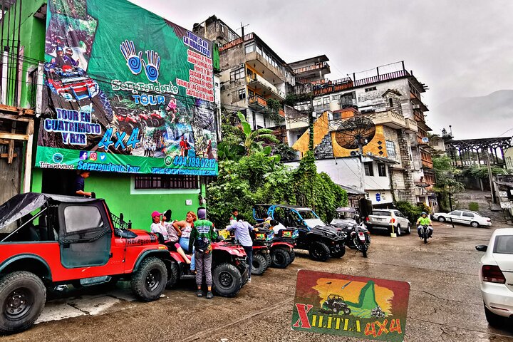 Tour en RZR, CAN-AM o cuatrimoto en Xilitla