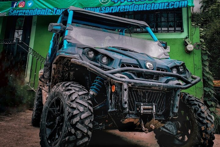 Tour en RZR, CAN-AM o cuatrimoto en Xilitla
