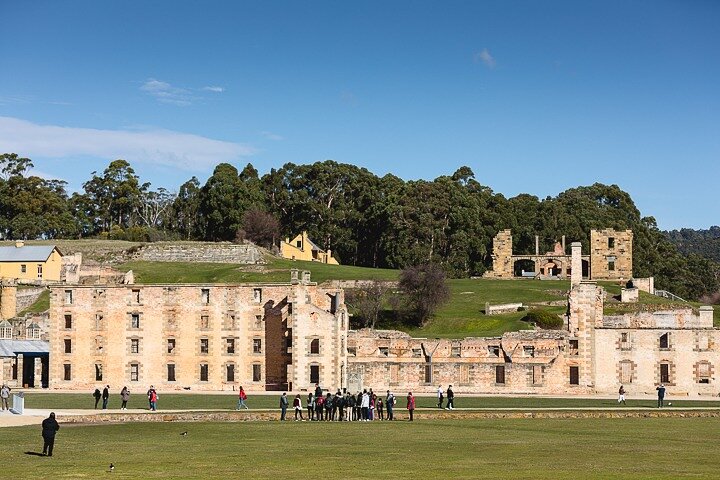 Port Arthur: Ganztägige geführte Tour mit Hafenrundfahrt und Tasman-Nationalpark