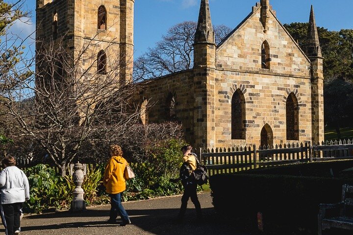 Port Arthur: Ganztägige geführte Tour mit Hafenrundfahrt und Tasman-Nationalpark