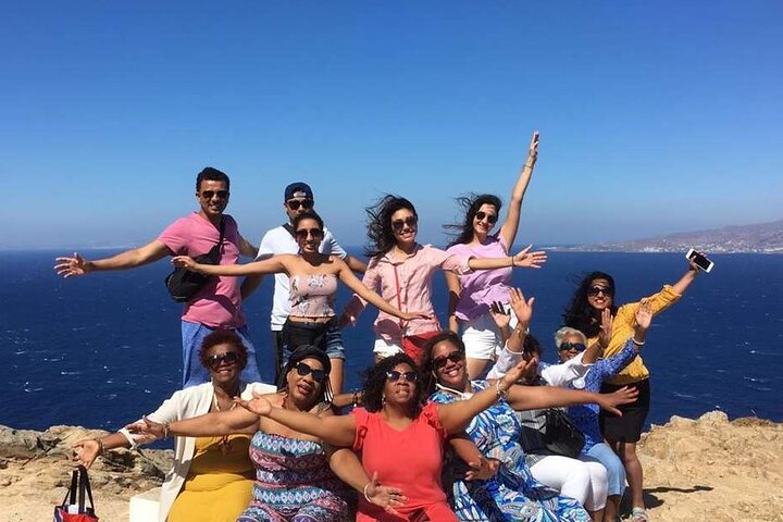 Excursión por la costa de Mykonos con recogida en la terminal de cruceros