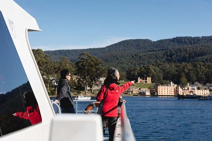 Port Arthur: Ganztägige geführte Tour mit Hafenrundfahrt und Tasman-Nationalpark
