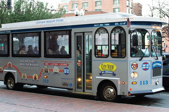 Historisk Boston Hop-On Hop-Off Fortelt Sporvognstur
