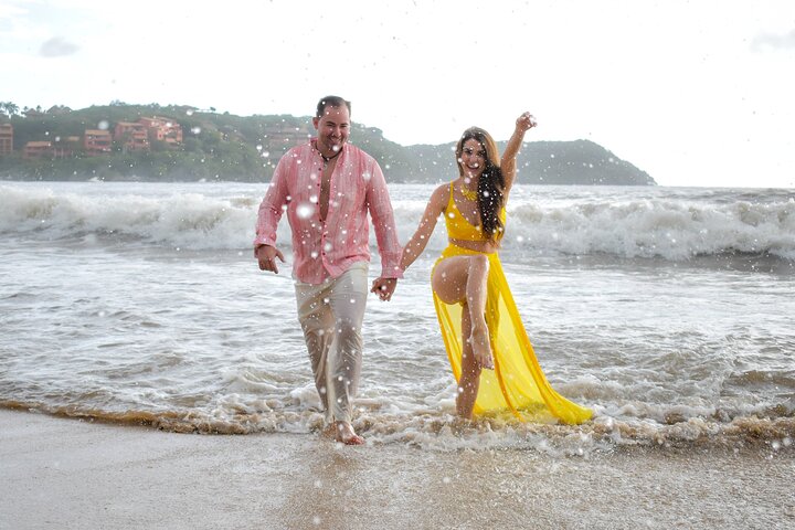 Sessão de fotos em Ixtapa Zihuatanejo