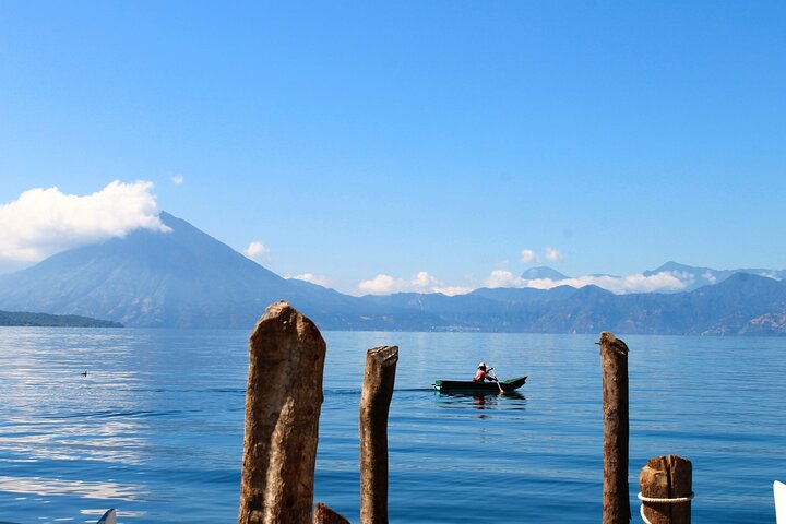 Private geführte handwerkliche Angeltour auf dem Atitlan-See