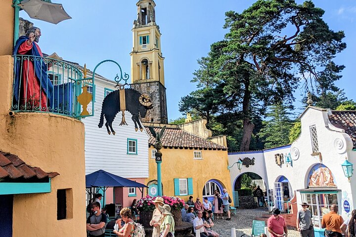 Portmeirion, kastelen en Snowdonia Tour