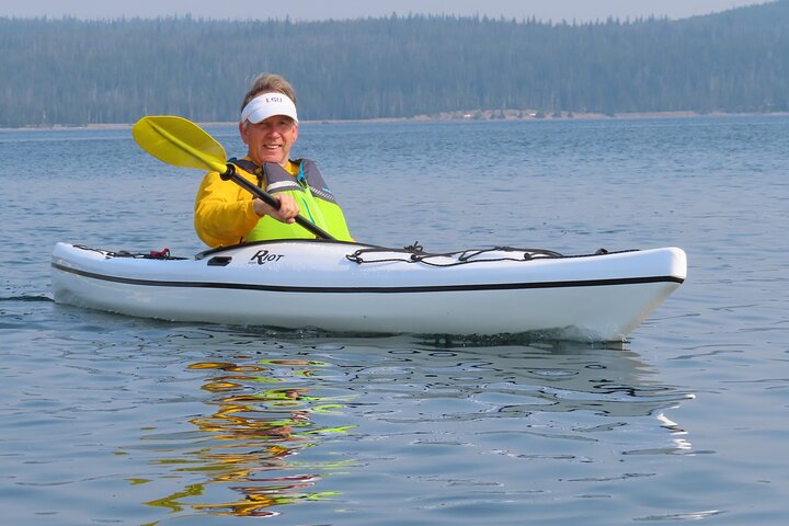 4 - Hora de Kayak no Lago Yellowstone com almoço