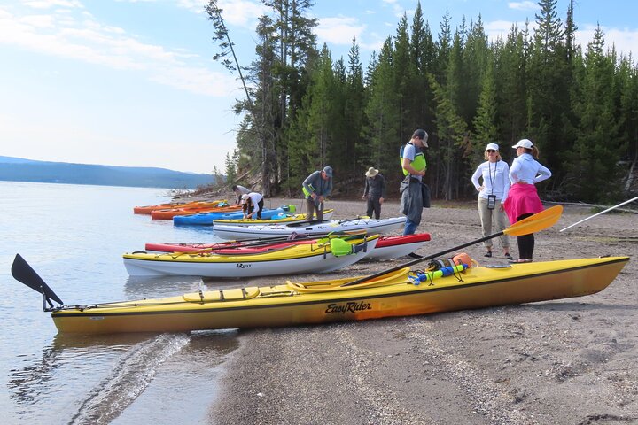 4 - Hora de Kayak no Lago Yellowstone com almoço