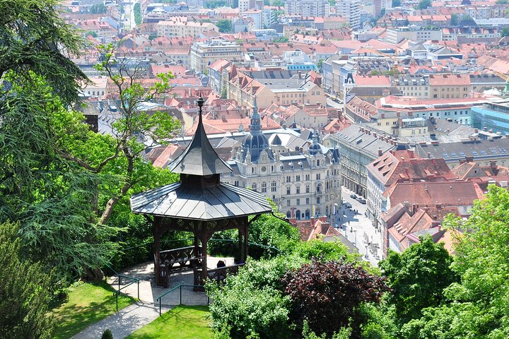 Graz : Schlossberg Privétour met gids met Schlossbergbahn