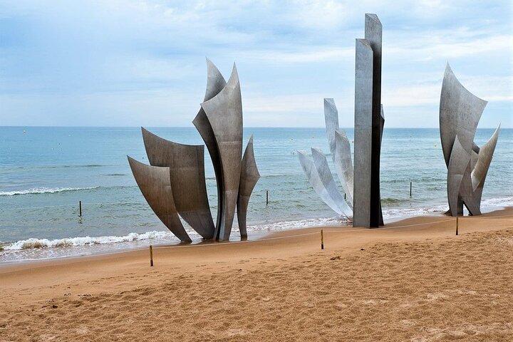 Privat rund transfer till Normandie D Day Beaches från Paris
