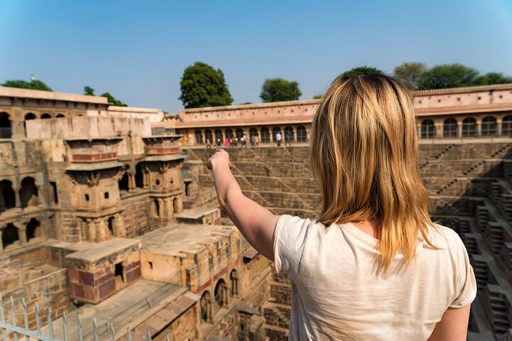 Agra Drop mit Besuch von Chand Baori und Fatehpur Sikri von Bundi