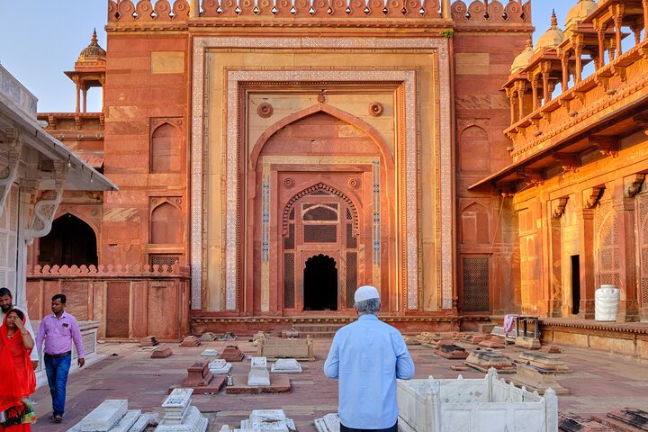 Agra Drop mit Besuch von Chand Baori und Fatehpur Sikri von Bundi