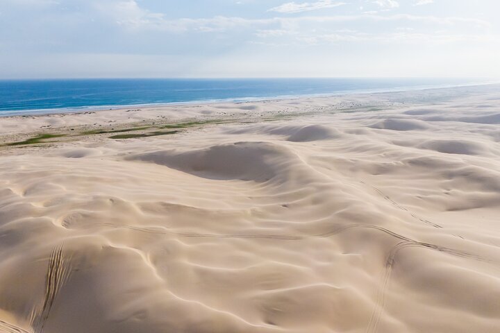 Tour de pasajeros en 4x4 por Port Stephens, playa y dunas de arena