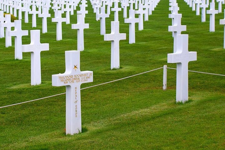 Privat rund transfer till Normandie D Day Beaches från Paris